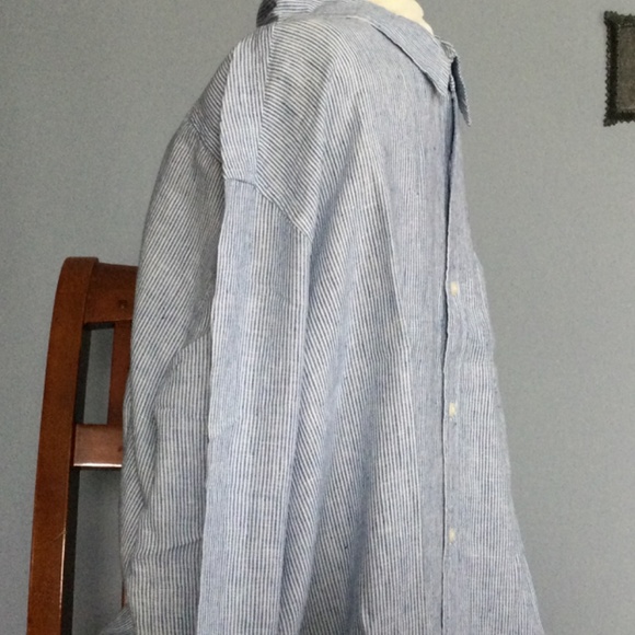 L.L.Bean Slightly Tapered Linen Shirt…new In packaging - Picture 9 of 10